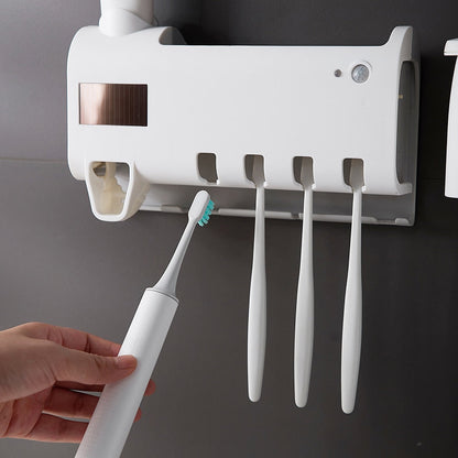 GlowClean™: Sterilizing Toothbrush Holder