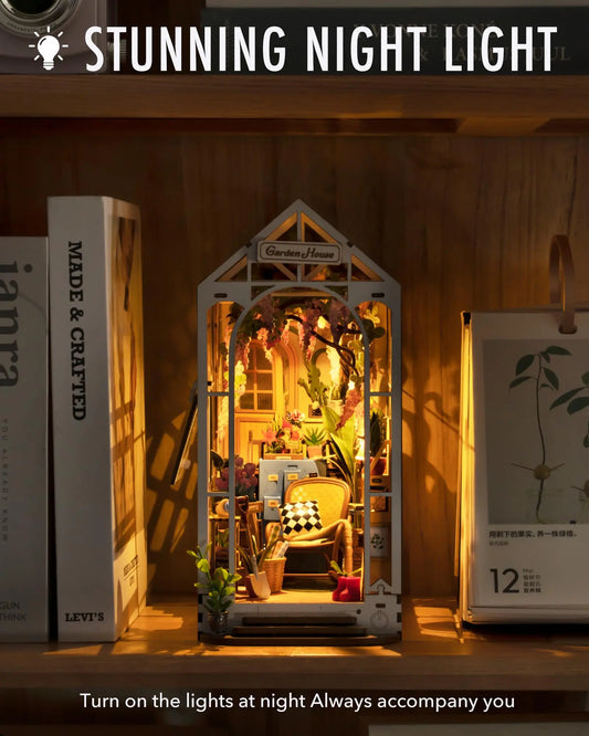 GardenNook™: Mini Garden Book Nook