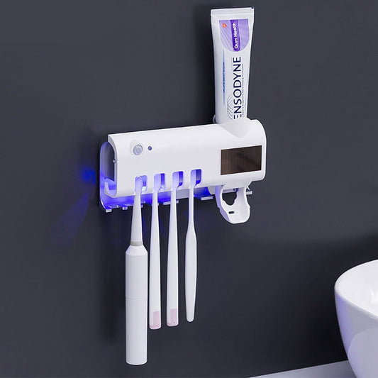 GlowClean™: Sterilizing Toothbrush Holder